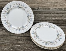 ROYAL ALBERT BRIGADOON DINNER PLATES 10''