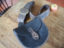 Antique Glasgow Corporation Transport Tram Conductor Bag Satchel Leather