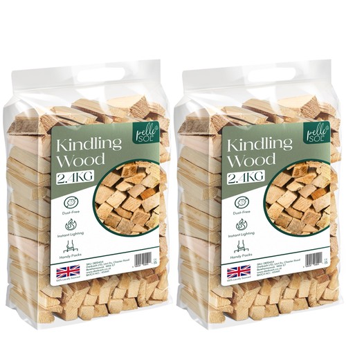 Kindling wood pack - kindling, kg