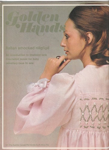 Vintage golden hands magazine - hands,