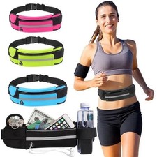 Running Bum Bag Fanny Pack Travel Waist Bags Money Zip Belt Pouch Sports Wallet
