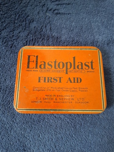 Elastoplast first aid vintage - aid,