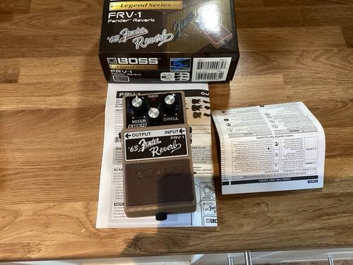 Boss frv fvr1 63 fender - frv-1, '63