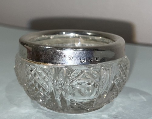Antique 1919 silver - , rimmed