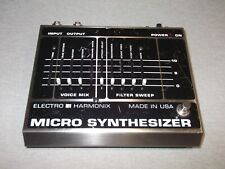 Electro Harmonix EHX Micro Synthesizer Vintage Synth Guitar Pedal - Please Read