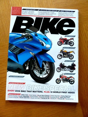Bike magazine november - 2005,