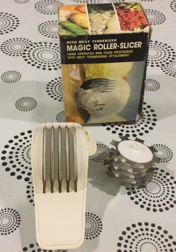 Magic roller slicer - with, meat