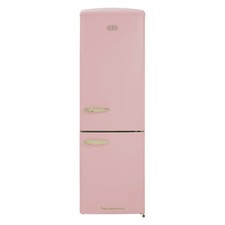 CDA Florence 330 L Retro 60/40 Freestanding Fridge Freezer Tea Rose