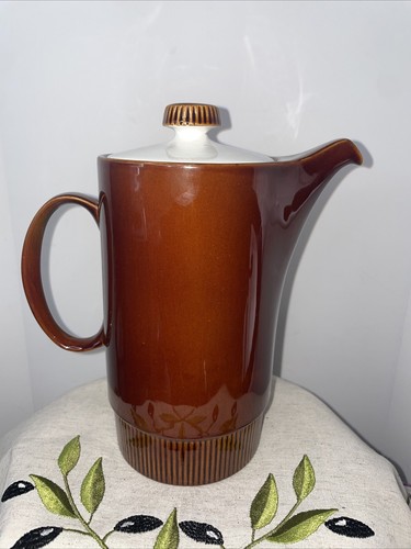 Vtg poole pottery chestnut - poole,