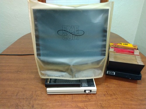 Eye com 1000 microfiche reader - eye,