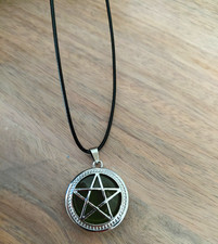 Pentagram Crystal Pendant