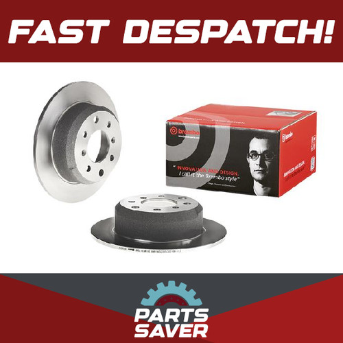 Brake discs pair solid fits - discs,