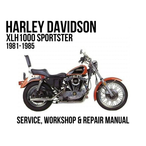 Harley davidson xlh1000 - harley,
