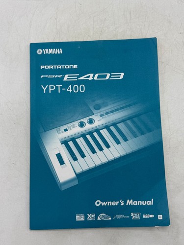 Yamaha portatone psr e403 - portatone, psr-e403