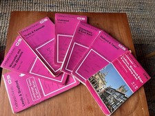 OS Landranger Maps Job Lot x7