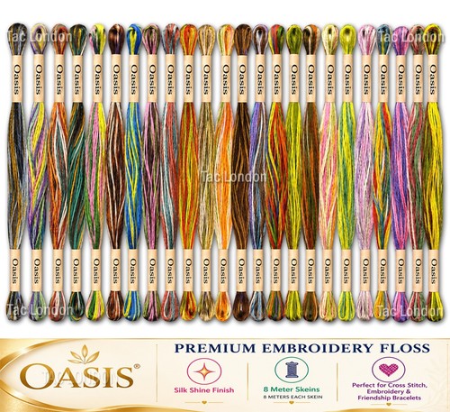 Large skeins varigated - large, 25