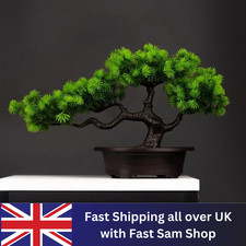 27cm Artificial Pine Bonsai Tree Fake Plant Home Office Desk Decoration