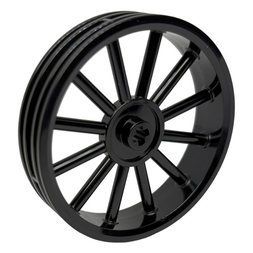 Lego black wheel 56mm - lego, x