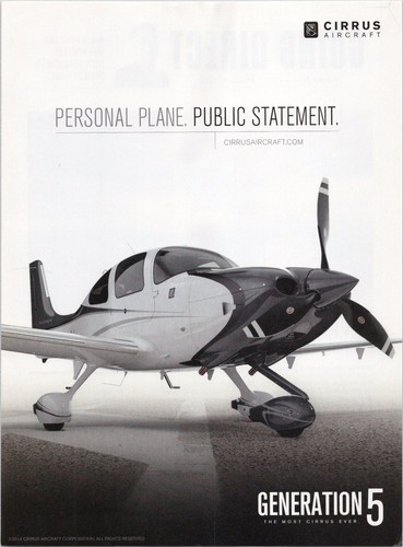 Cirrus aircraft generation - aircraft, 5