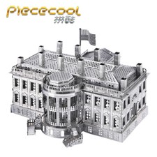 The White House - Silver 3D
