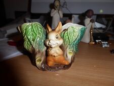 Hornsea rabbit and a tree stump figure