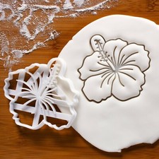 Hibiscus Flower cookie cutter