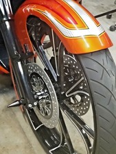 BLACK YAMAHA STRYKER FRONT