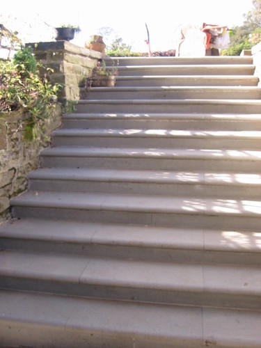 Yorkstone bullnose step - yorkstone,,