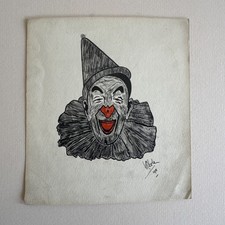 Antique 1911 Signed Pen & Ink