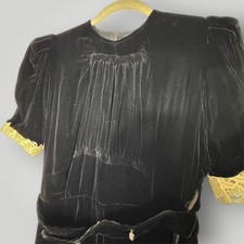 Vintage 1930s Dress Brown