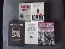 Job lot 5 x World War 1 WW1 Books as per photo
