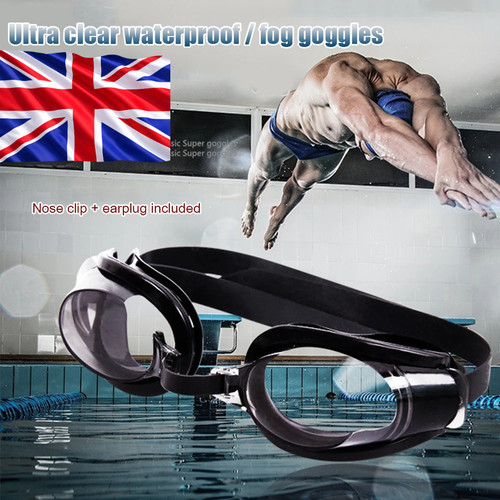 Kids anti fog swimming goggles - swimming,