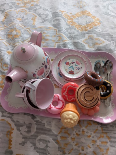 Piece children floral tea - 25, children's