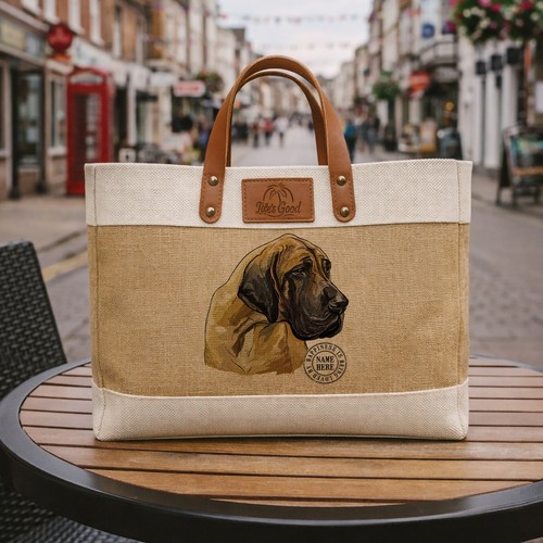 Fawn great dane - fawn, large