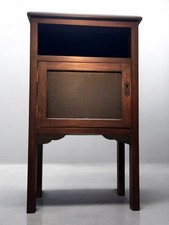 Vintage Wood Bedside Table