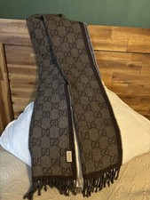 Gucci GG Wool Scarf