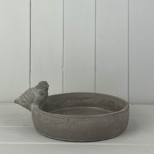 Stoneware Bird Bath x Diameter
