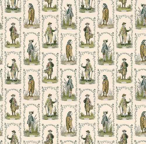 Dolls house wallpaper 12th - wallpaper, 1/12th