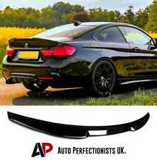 BMW 4 Series Coupe F32 Gloss Black Rear Boot Spoiler M4 Style Lip Wing 2013-2020