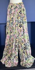 Topshop Tall Size 8 Wide Leg Floral Trousers