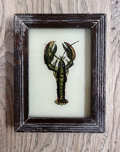 Lobster indian vintage reverse - lobster,