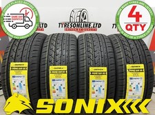 4 X 215 45 17 SONIX 215/45ZR17 91W XL BRAND NEW M+S TYRES AMAZING C B LABELS