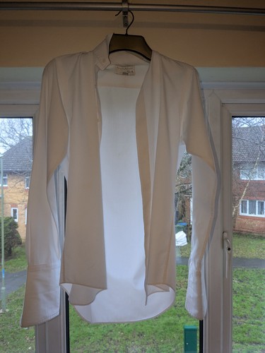 Mens white wing collar dress - mens,