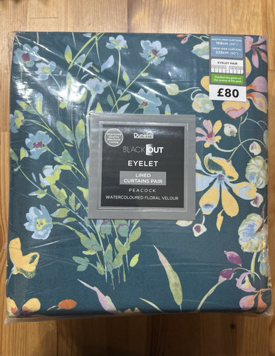 Dunelm blackout eyelet lined - blackout,