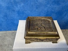 Japanese Metal Trinket Box