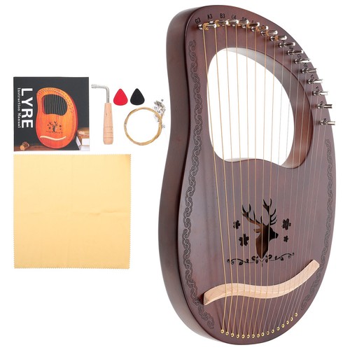 Set wooden lyre - wooden, harp