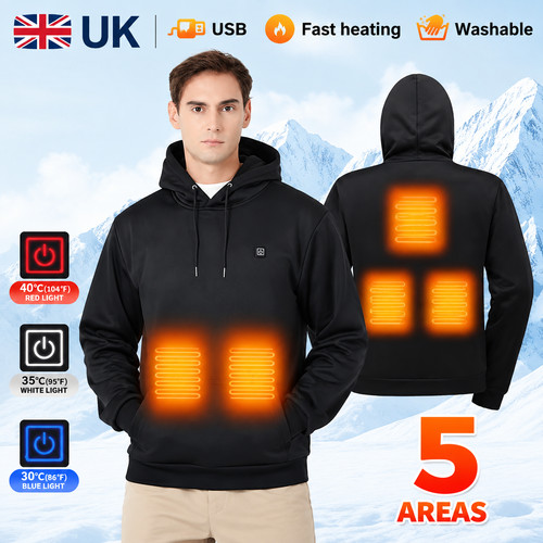 Unisex heated hoodie heating - unisex,