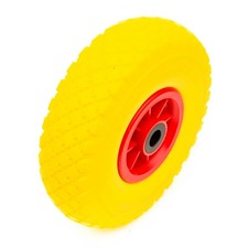 Wheel & Tyre PU 3.00-4 Yellow