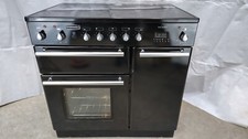 Rangemaster 90 cm Toledo Induction/Electric Range Cooker, Silver