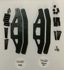Black 1300 Stock Car 1/12th RC Bumper Set Fits GinjaRC, Kamtec & Mardave Chassis